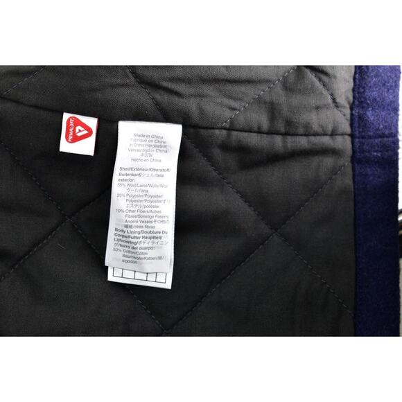 C5 NWT J CREW WALLACE & BARNES Navy Wool Blend Quilted Primaloft Jacket Size XS - Picture 7 of 8